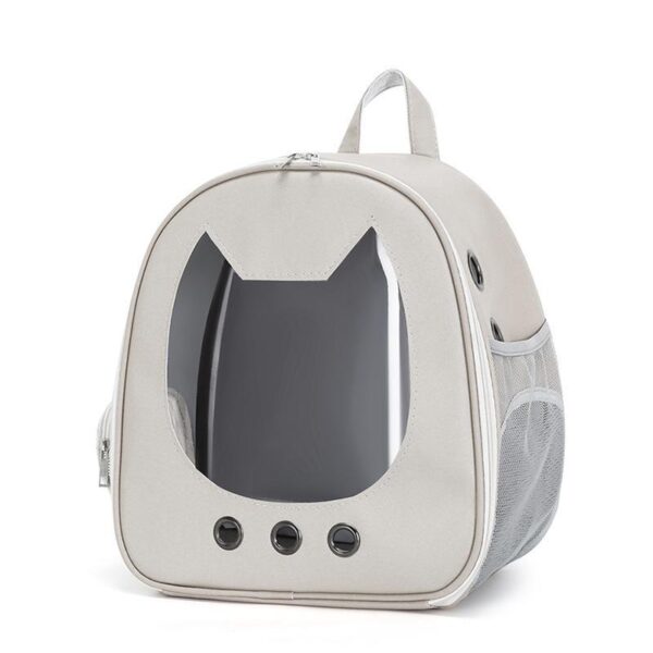 Foldable Cat Carrier Backpack - Lightweight Breathable Pet Travel Bag - Image 4