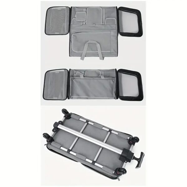 Extra Large Portable Pet Trolley Case, Detachable Dog Trolley Case, Large Foldable Pet Bag Cat Travel Carrier Bag - Image 5