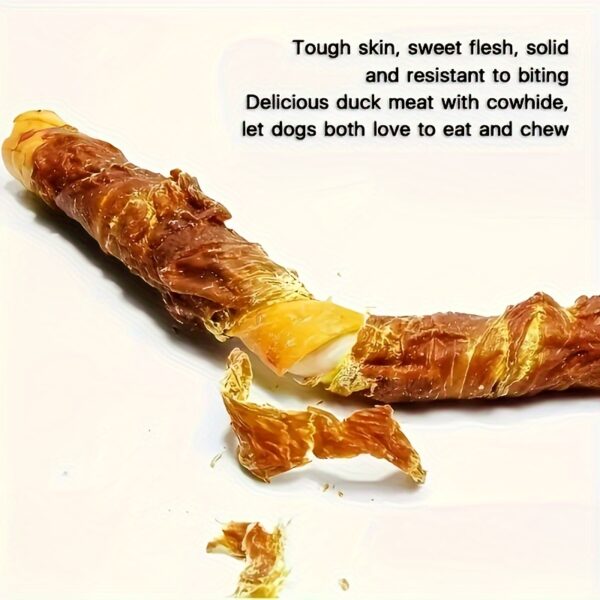 100g/400g(3.53oz/14.11oz) Chicken Wrapped Rawhide Sticks, Dog Treats For Small, Medium, & Large Dog, Made With Real Chicken - Image 4