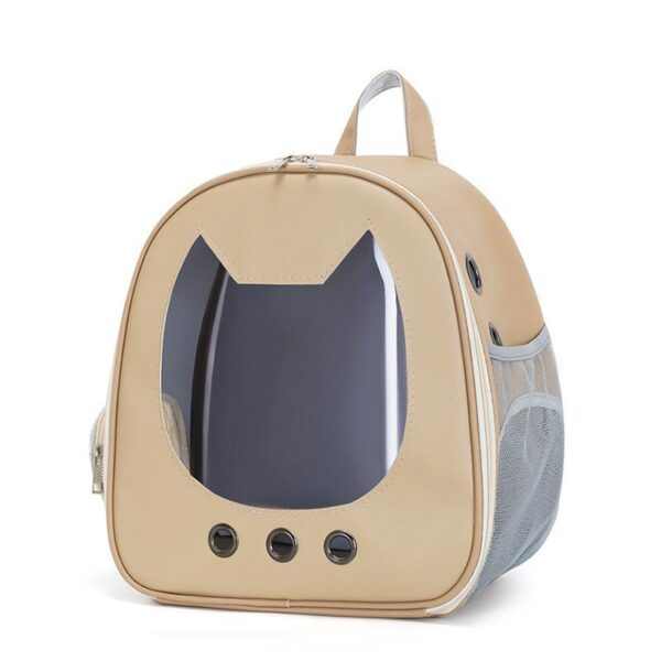 Foldable Cat Carrier Backpack - Lightweight Breathable Pet Travel Bag - Image 5