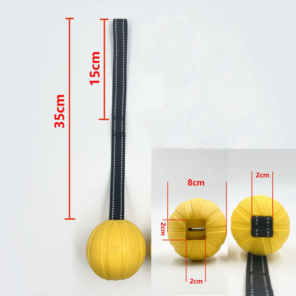 Dog Toy Balls On a Rope for Small Medium Large Dogs Chewers, Durable Interactive Ball for Training Dogs, EVA Foam Ball Floats - Image 10