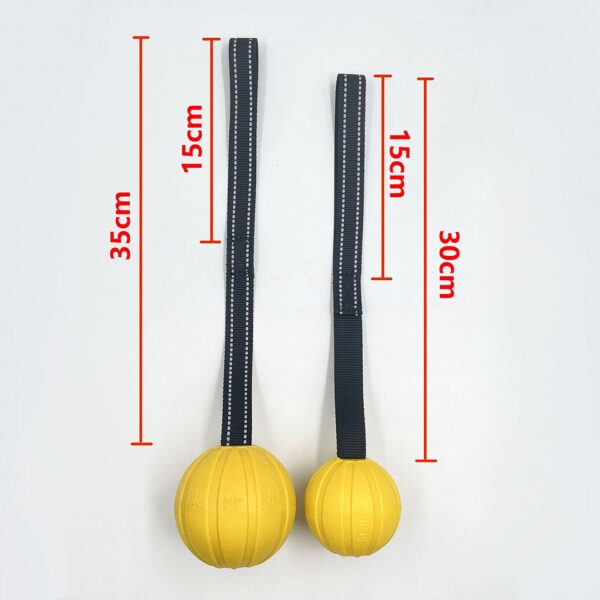 Dog Toy Balls On a Rope for Small Medium Large Dogs Chewers, Durable Interactive Ball for Training Dogs, EVA Foam Ball Floats - Image 6