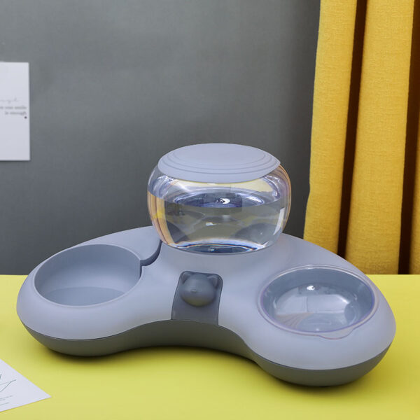HOOPET New Style Cat Automatic Drinking Feeding Bowl Anti-overturning Non-slip Bowl for Cats Dogs Cat Food Holder Teddy Dog Bowl - Image 7
