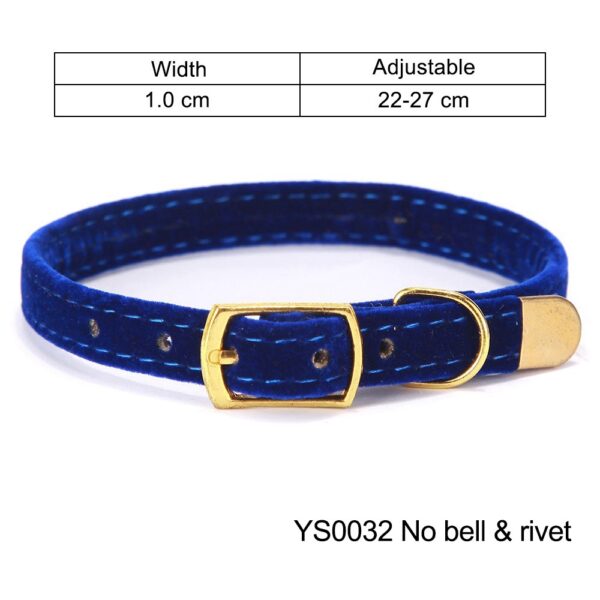 Cat Collar With Bell Safety Cat Collars Puppy Dog Collar For Cats Small Dogs Kittens Solid Pet Collar Chihuahua Products YS0032 - Image 14