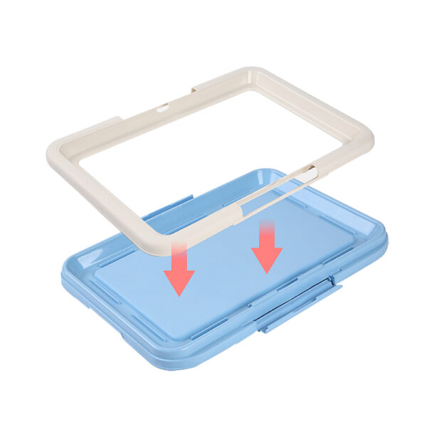 Portable Dog Training Toilet Indoor Dogs Potty Pet Toilet for Small Dogs Cats Cat Litter Box Puppy Pad Holder Tray Pet Supplies - Image 4