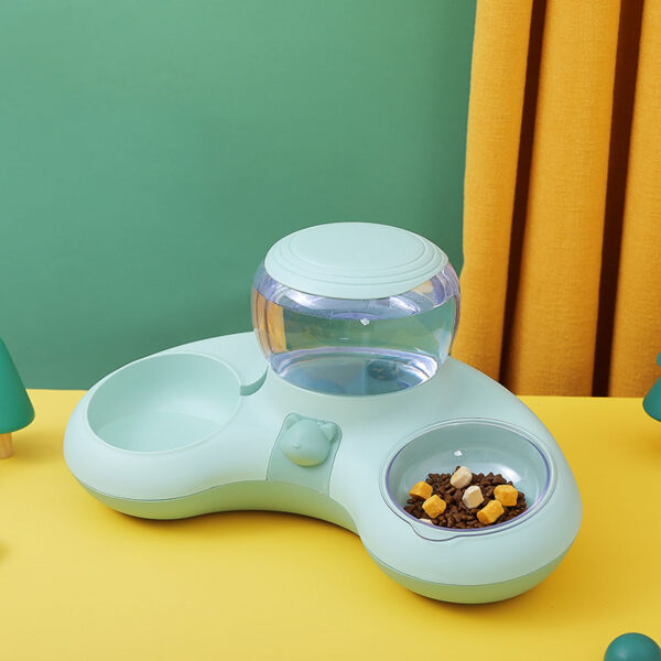 HOOPET New Style Cat Automatic Drinking Feeding Bowl Anti-overturning Non-slip Bowl for Cats Dogs Cat Food Holder Teddy Dog Bowl - Image 9