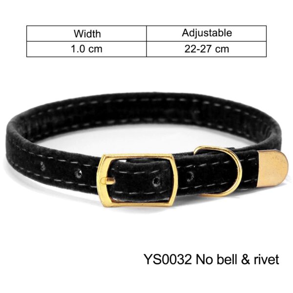 Cat Collar With Bell Safety Cat Collars Puppy Dog Collar For Cats Small Dogs Kittens Solid Pet Collar Chihuahua Products YS0032 - Image 11