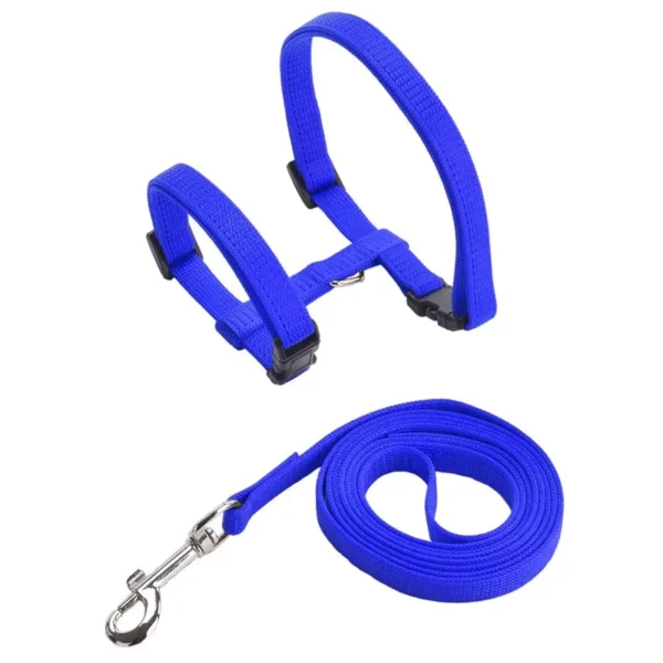 New Cat Collar Harness Leash Adjustable Nylon Pet Traction Cat Kitten Halter Collar Puppy Dog Cat Product Small Pet Harness Belt - Image 8
