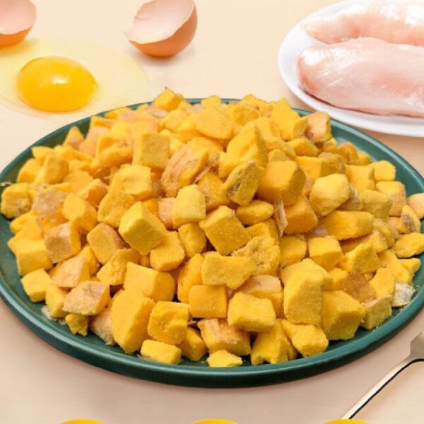 40g Freeze Dried Egg Yolk Granules Beautify Smoothing Freeze-dried Hair Cat To Pet Pets Healthy Food Snacks Cat Safe C7N3 - Image 5