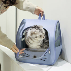 Transparent Pet Supplies Cat Carrier Bag Portable Travel Outdoor Backpack for Cats Small Dogs Breathable Carrying Pet Supplies