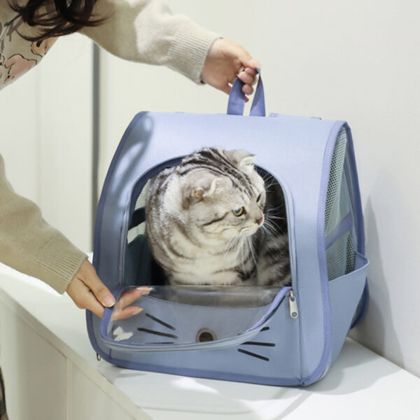 Transparent Pet Supplies Cat Carrier Bag Portable Travel Outdoor Backpack for Cats Small Dogs Breathable Carrying Pet Supplies