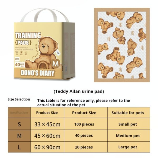 Thickened Deodorant Pet Urine Pad Dog Training Mat Fixed Urination Location Induction Dog Urine Pad Eco-Friendly Pet Care - Image 7