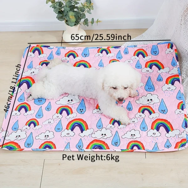 Washable Pet Dog Pee Pad Reusable Absorbent Diaper Mat Puppy Training Pad Pets Bed Urine Mat for Pet Car Seat Protect Cover - Image 4