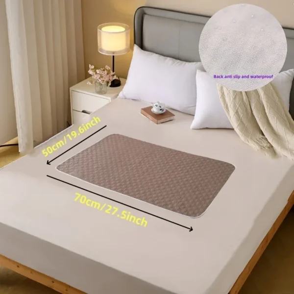 Washable Incontinence Pads for Elderly & Pets - Leak-Proof Bed Care Mats, Ideal for Menstruation & Home Use, Multiple Sizes - Image 10