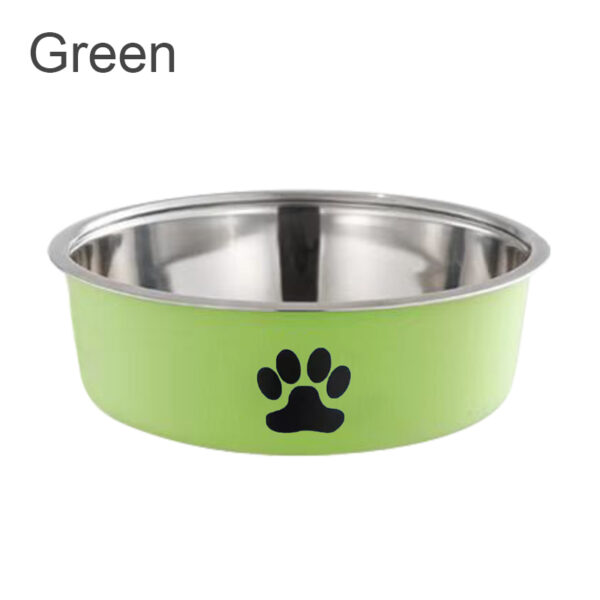 Dog Water Bowl with Non-Slip Rubber Base And Cats And Dogs Drinking Water Feeding Pet Bowl Stainless Steel Pet Feeders Pets Dogs - Image 7