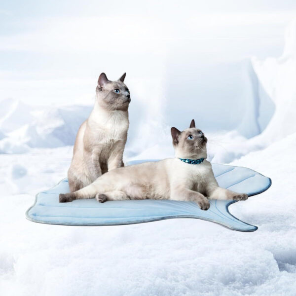 Cool pet Mat Eco-friendly Cooling Pad for Large Dog Pet Cooling Mats for Dog bed & Cat house Use in Crate Tunk Camping Outdoor - Image 2