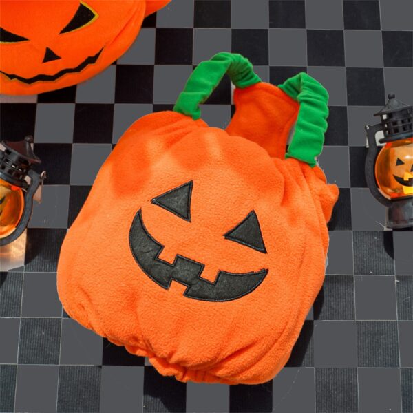 Halloween Pumpkin Lantern Dog Clothes Transformation Costume Cosplay Funny Cat Teddy Dog Special Events Apparel Comical Outfits - Image 5