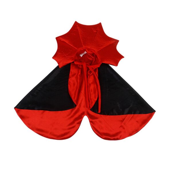 Funny Pet Role Play Costume Vampire Cloak For Small Dog Cat Halloween Puppy Cape Dress Kawaii Pet Clothes Cat Accessoties Gift - Image 5