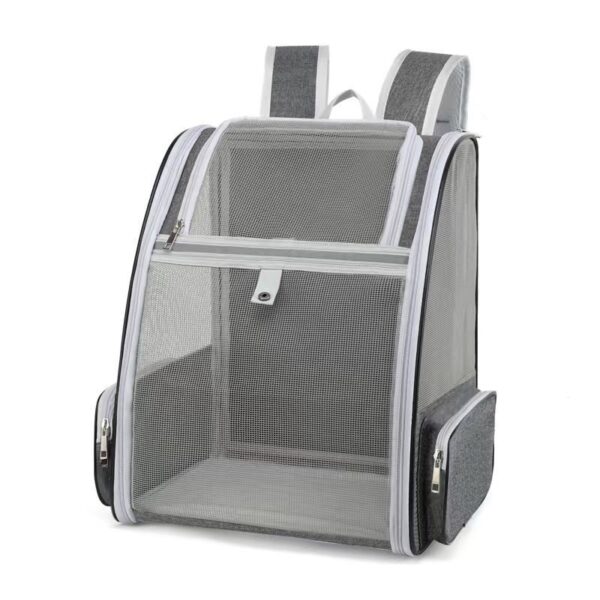 Practical, foldable cross-border pet bag. New style for cats and dogs, portable, breathable, spacious. Portable cat backpack. - Image 9