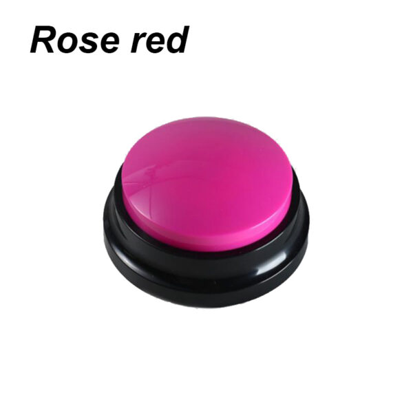 Funny Dog Recordable Pet Toys Travel Talking Starters Pet Speaking Buttons Portable Cute Pet Button Color Voice Recording Button - Image 13