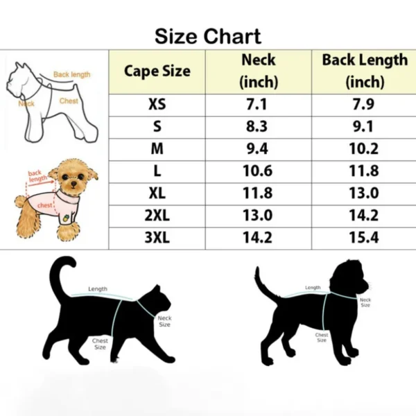 Halloween Pet Cosplay Vampire Cloak for Small Medium Dog Cat Puppy Costumes Kawaii Pet Christmas Festival Outfits - Image 6