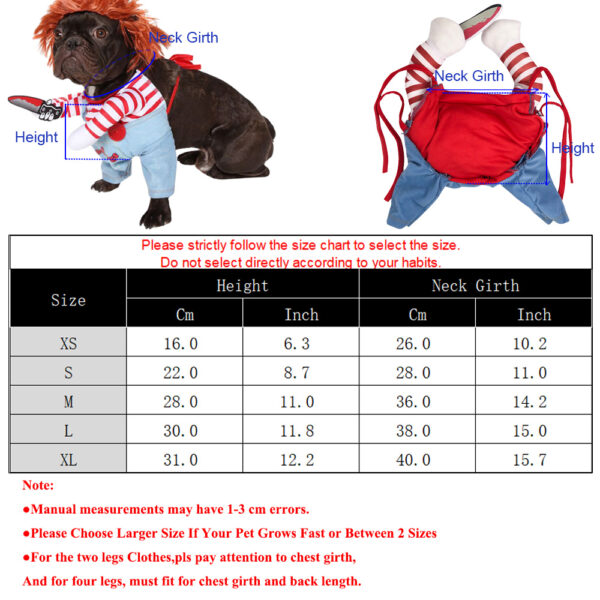 Funny Cat Clothes Halloween Cosplay Costumes For Small Medium Dog Cats Creative Pet Party Kitten Jumpsuits Soft Warm Cat Coat - Image 6