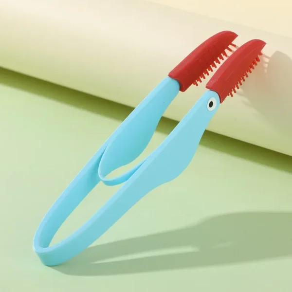 1PC Soft Silicon Cat Dog Pet Tear Brush Eye Cleaning Comb Eye Poop Clip Soft Brush Pet Supplies Cat Dog Knotting Brush - Image 8