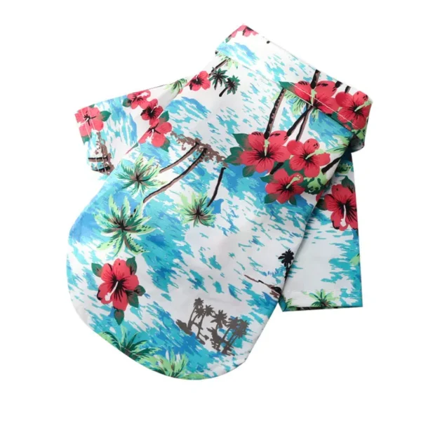 Hawaiian Style Pet Dog Clothe Summer SandBeach Dog Shirts for Small Medium Dogs Puppy Cat Clothing Ropa Perro Pug French Bulldog - Image 11