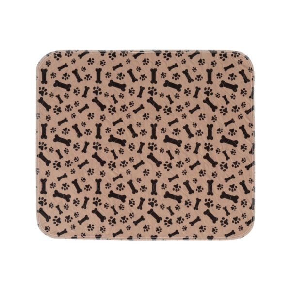 Waterproof Dog Pet Diaper Mat Reusable 3 Layer Absorbent Dog Bed Cat Diaper Pad Bone Paw Print Seat Cover Mat for Sofa Bed Floor - Image 9