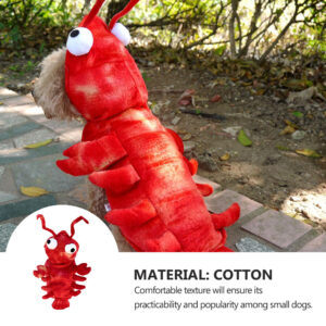 Pet Lobster Dress Halloween Dog Accessories Costume for Large Dogs Outfits Clothes Cosplay Pets Costumes