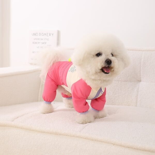 Pet Apparel Sun Protection Dog Sunscreen Clothes Leash Hole UV Protection Dog Jacket Breathable Puppy Outfit Summer - Image 3