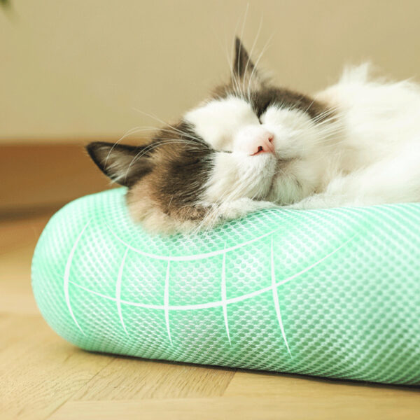 MADDEN  Summer Cooling Pet Cat Bed Cushion Ice Pad Dog Sleeping Square Mat for Puppy Dogs Cats Pet Kennel Top Quality Cool Cold - Image 4