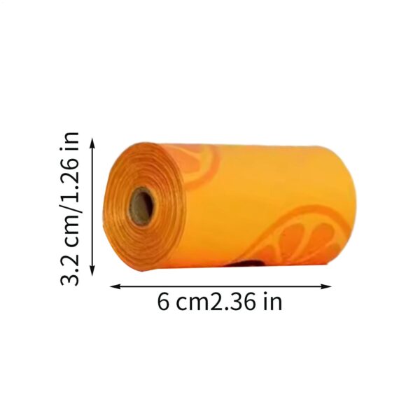 Poop Bags for Dogs Citrus Scented Extra Thick Dog Poop Bags Extra Thick Leak Proof Garbage Containers Tear Resistant Pet - Image 6