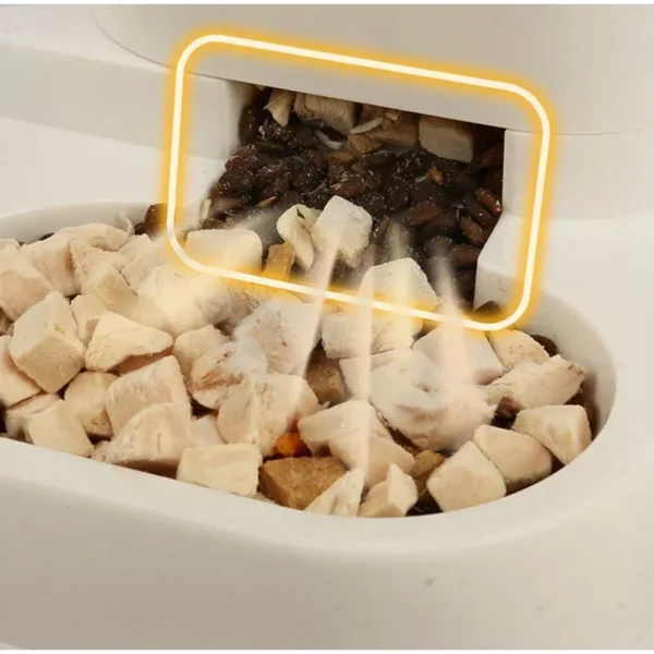 2-in-1 Automatic Feeder Dog Cat Food Bowl and Water Feeding Device Pet Large Food Dispenser Puppy Pet Kitten Bowl Accessories - Image 5