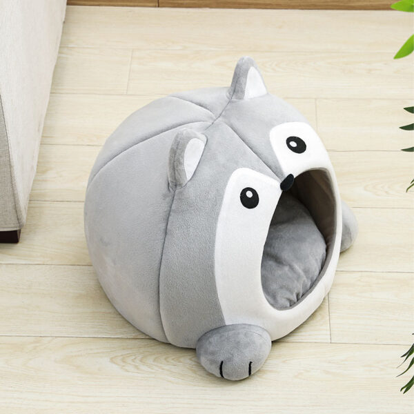 Very Soft Cat Bed Pet Basket Cat House Sofa Small Dog Lounger Cushion Kittens Cave Puppy Mat House Tent Bed Supplies For Cats - Image 4