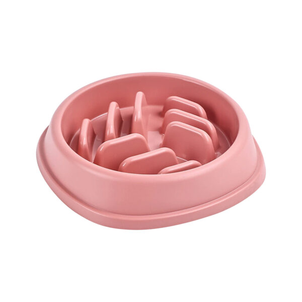 1pc Pet Slow Food Bowl,Uper Large Capacity Feeder, Pet Cat Dog Slow Food Bowl,Round Thickened And Non-slip Slow Feeding Bowls - Image 7