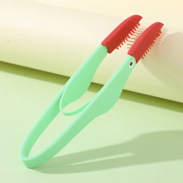 1PC Soft Silicon Cat Dog Pet Tear Brush Eye Cleaning Comb Eye Poop Clip Soft Brush Pet Supplies Cat Dog Knotting Brush - Image 9