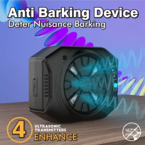 New ultrasonic dog trainer, anti-barking device, four-head high-power dog repellent  pet supplies USB port