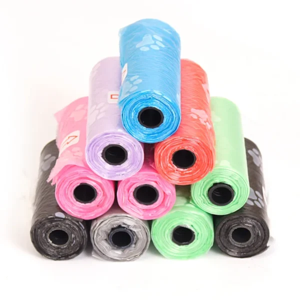 100Rolls Dog Poop Bag Outdoor Cleaning Poop Bag Outdoor Clean Pets Supplies for Dog 15Bags/Roll Refill Garbage Bag Pet Supplies - Image 12