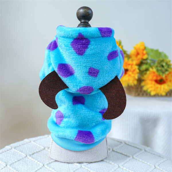 Super Soft Fleece Pet Clothing for Puppy Autumn Winter Plush Warm Dog Overalls Four Legged Dinosaur Unicorn Cosplay Cat Clothing - Image 21