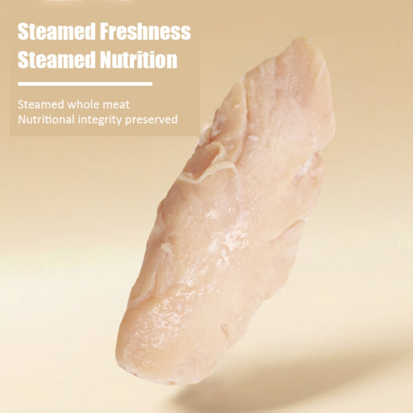 New Cat Snacks Pet Boiled Chicken Breast 40g Natural Fresh Nutritious High Protein Whole Piece Chicken Dog Snacks Pet Food - Image 5