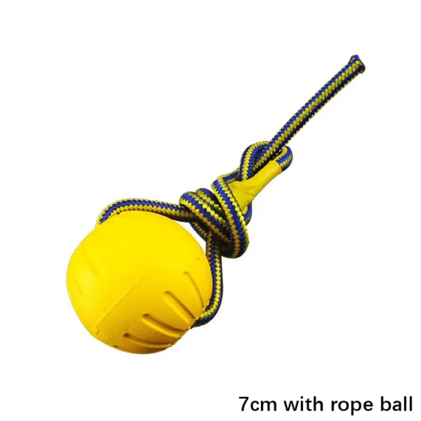 Dog Toy Ball Training Pull Ring Resistant To Biting Grinding Teeth Threading Rope Ball Floating Pet Products Interactive Toy - Image 12