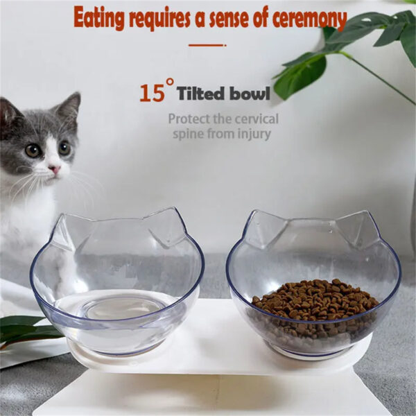Non-Slip Double Cat Bowl Dog Bowl With Stand Pet Feeding Cat Water Bowl For Cats Food Pet Bowls For Dogs Feeder Product Supplies - Image 6