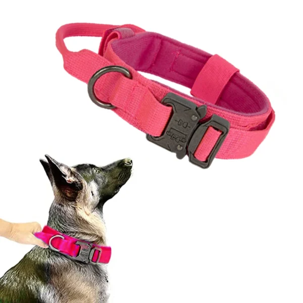 Durable Tactical Dog Collar Leash Set Adjustable Military Pet Collar Leash Medium Large Dog German Shepherd Training Accessories - Image 18
