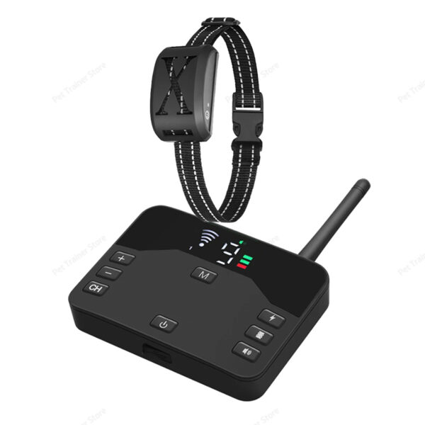 2 In 1 Electric Pet Wireless Fence Dog Training Collar Anti Runaway Up to 3 Dogs Outdoor Pet Containment Rechargeable System - Image 13