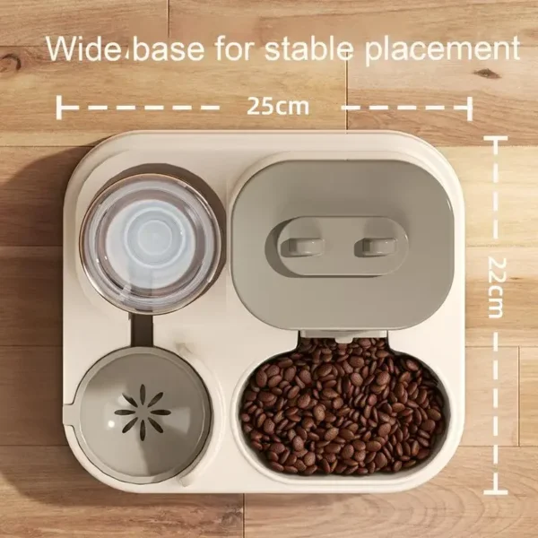2in 1 Cat Food Dispenser Water and Food Integrated Fully Automatic Cat Food Feeding and Water Dispenser Cute Water Dispenser - Image 4