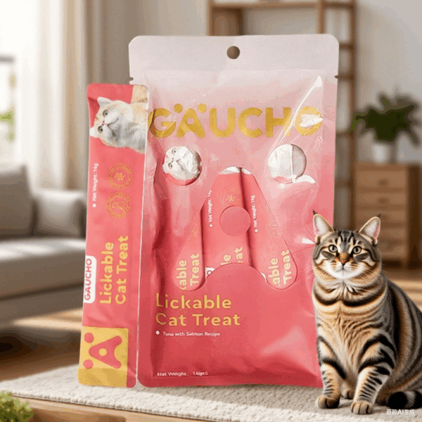 Cat Snacks Cat Food High Protein Liquid Fresh Meat Cat Grass Salmon Chicken Nutritional Snacks Pet Training Reward Snacks