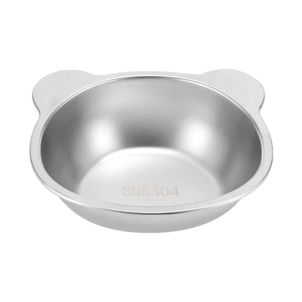 Raised Cat Bowls Tilted Neck Guard Cat Food Bowl 304 Stainless Steel Shatter-resistant Elevated 15° Pet Supplies for Puppy Cat - Image 7