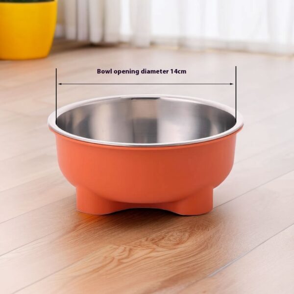 Eco-Friendly Stainless Steel Pet Bowl - Detachable Design, Smooth Rim & Cross Base for Stability, Easy Clean Cat Dog Dish - Image 7