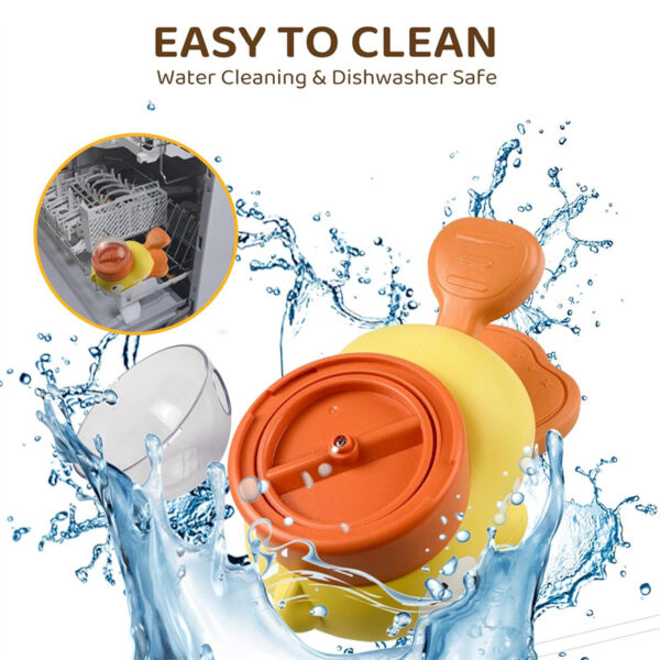 Interactive Puzzle Dog Toys Anti-slip Food Treat Dispenser Toy Cartoon Duck Mental Stimulation Slow Feeder for Dogs Anxiety - Image 5